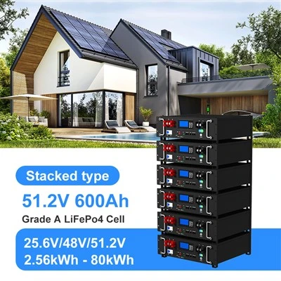Słoneczny stojak 30 kWh zamontowany 51,2V 600AH Bateria litowa klasy A