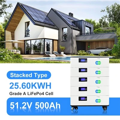 Bateria słoneczna 51,2 V 500 Ah 25,6 kWh do zastosowań mieszkaniowych